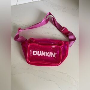 Dunkin' Donuts Pink Fanny Pack NEW!
